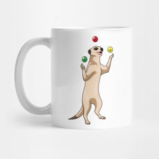 Meerkat Juggler Juggle Mug